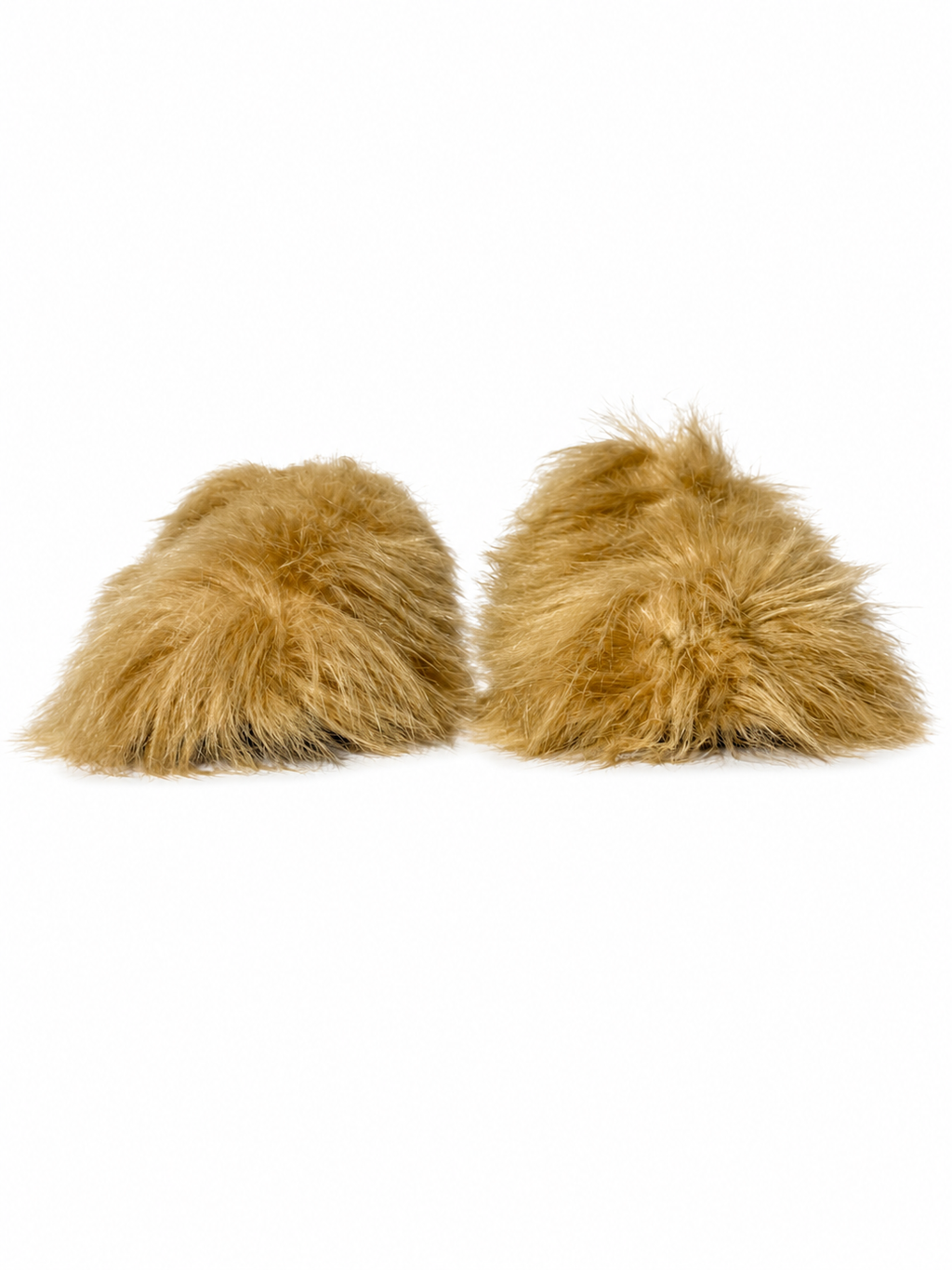 Faux Fur Brown  Mules