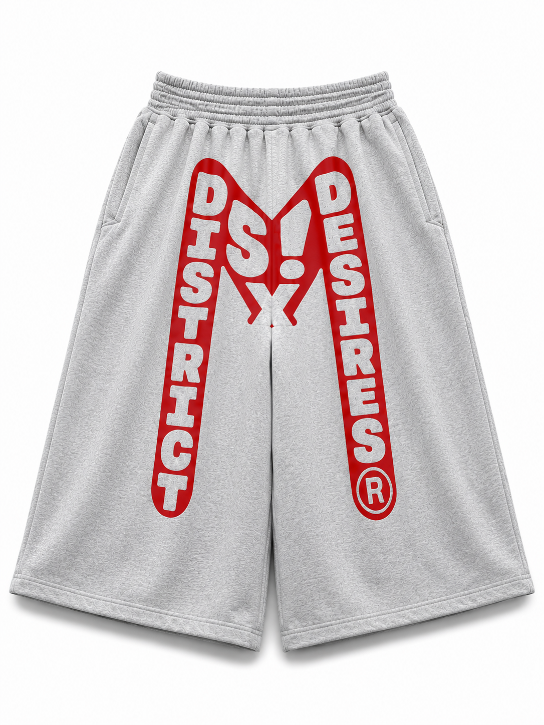 "D6 DESIRES" OVERSIZED SHORTS