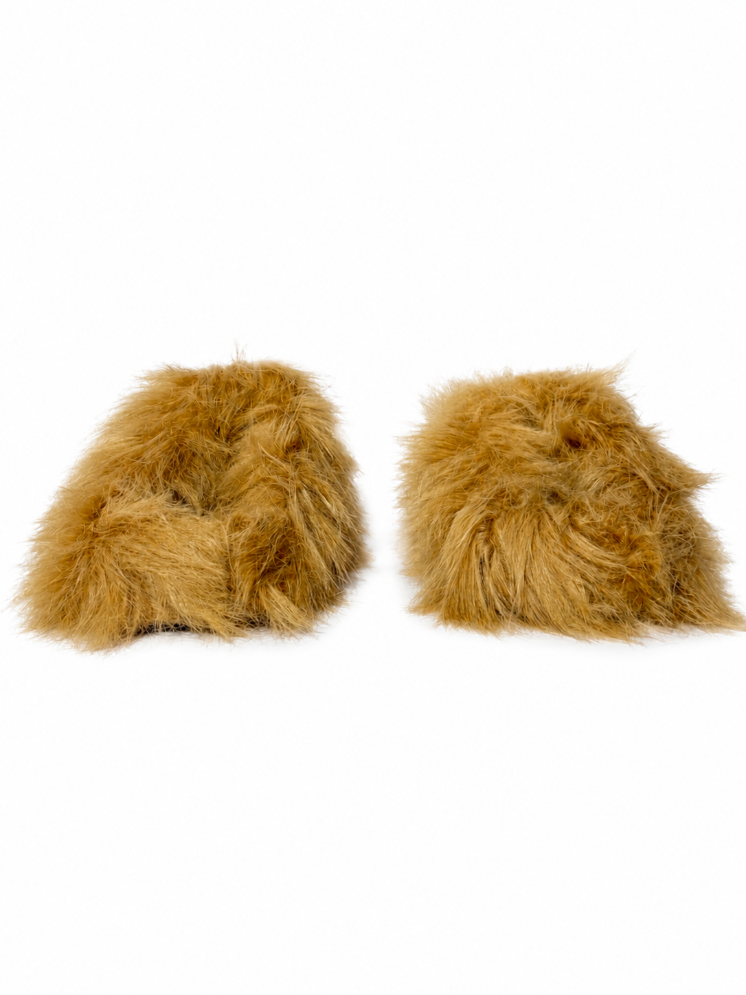 Faux Fur Brown  Mules