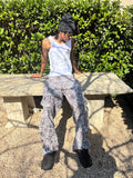 Cursive "LOGO" Sweat Pants