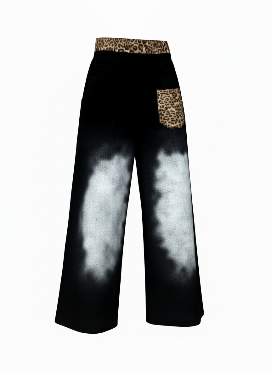 DOUBLE WAIST BAND TRACK PANTS